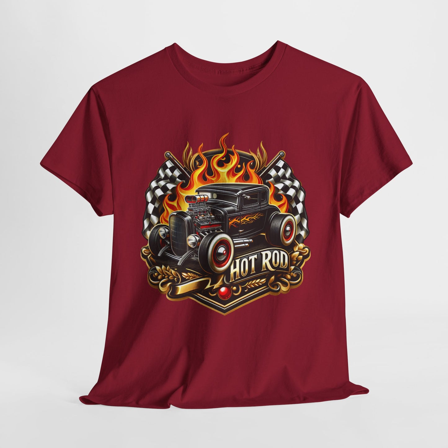 Hot Rod #7 Unisex Heavy Cotton Tee - 312tshirts 2