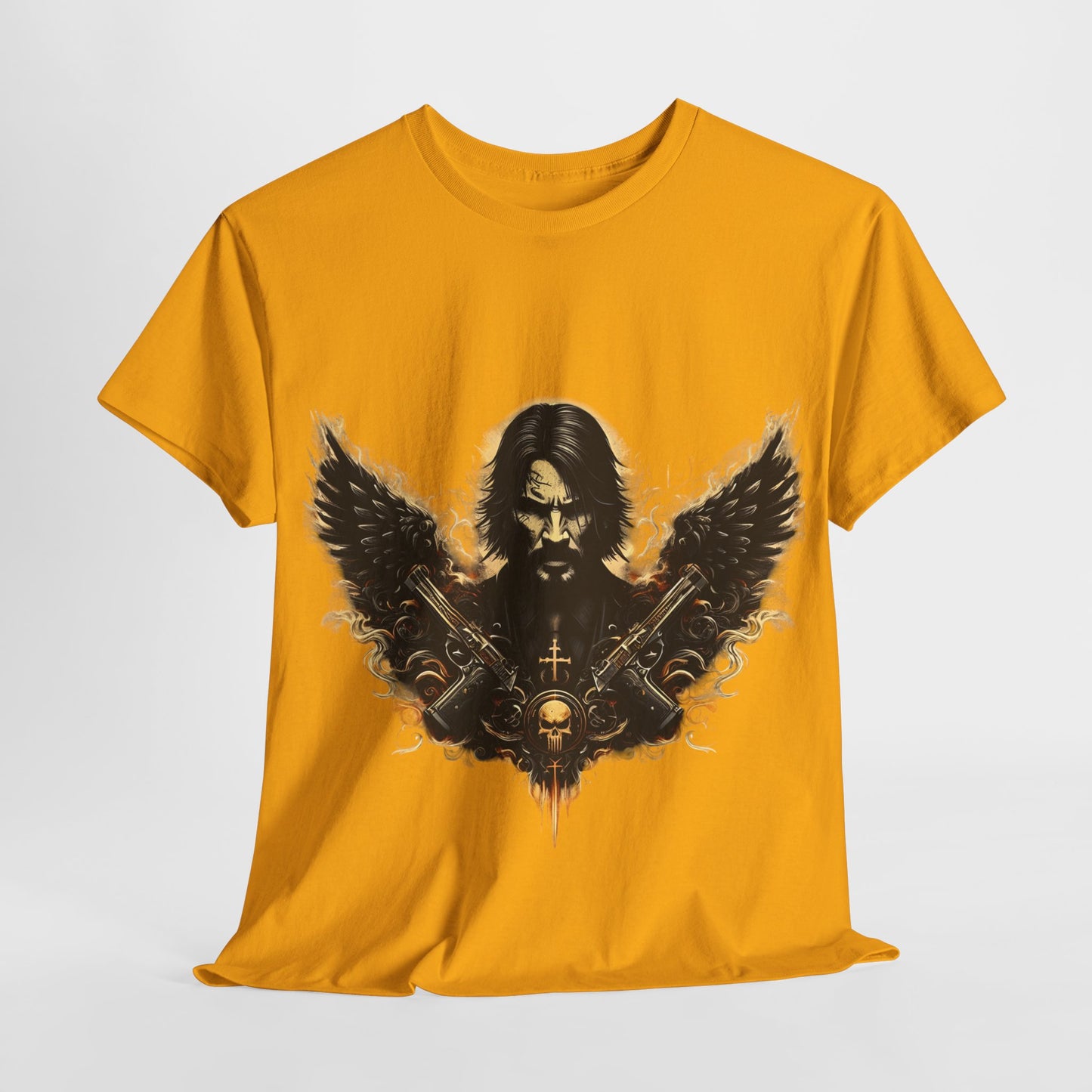 John Wick Wings Unisex Heavy Cotton Tee - 312tshirts 2