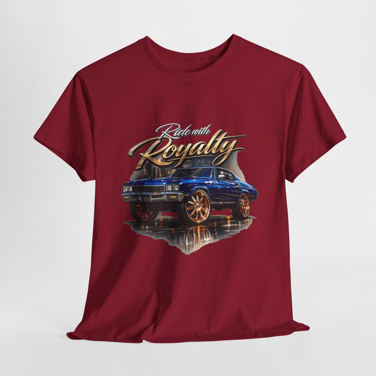 Ride With Royalty #1 Unisex Heavy Cotton Tee
