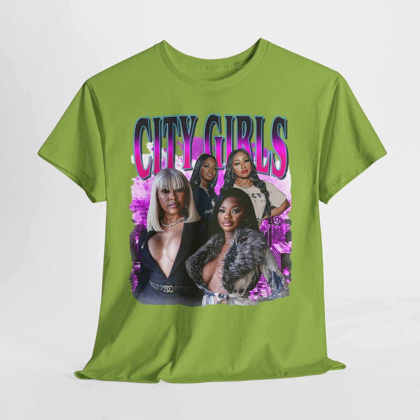 City Girls 2 Hip-Hop Unisex Heavy Cotton Tee - 312tshirts 2