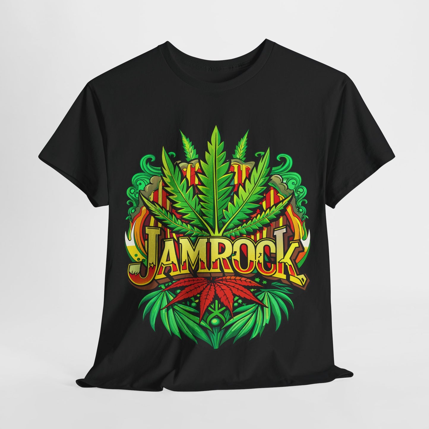 420 Jamrock Unisex Heavy Cotton Tee - 312tshirts 2