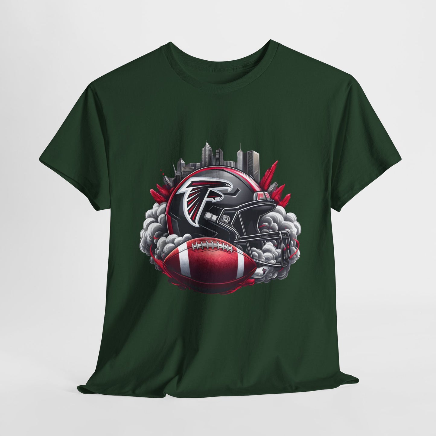 Sports Falcons Football Helmet #30 Unisex Heavy Cotton Tee