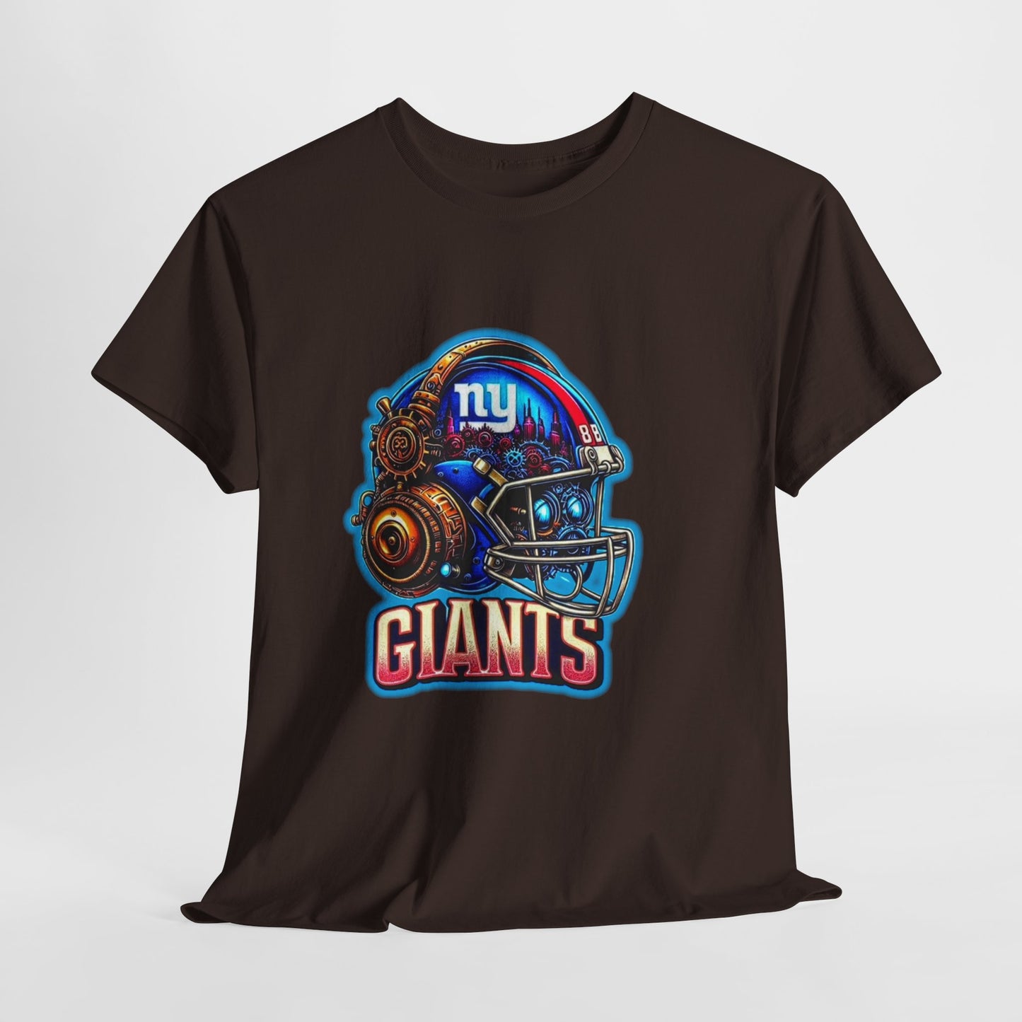 Sports Giant's Football Helmet #2 Unisex Heavy Cotton Tee