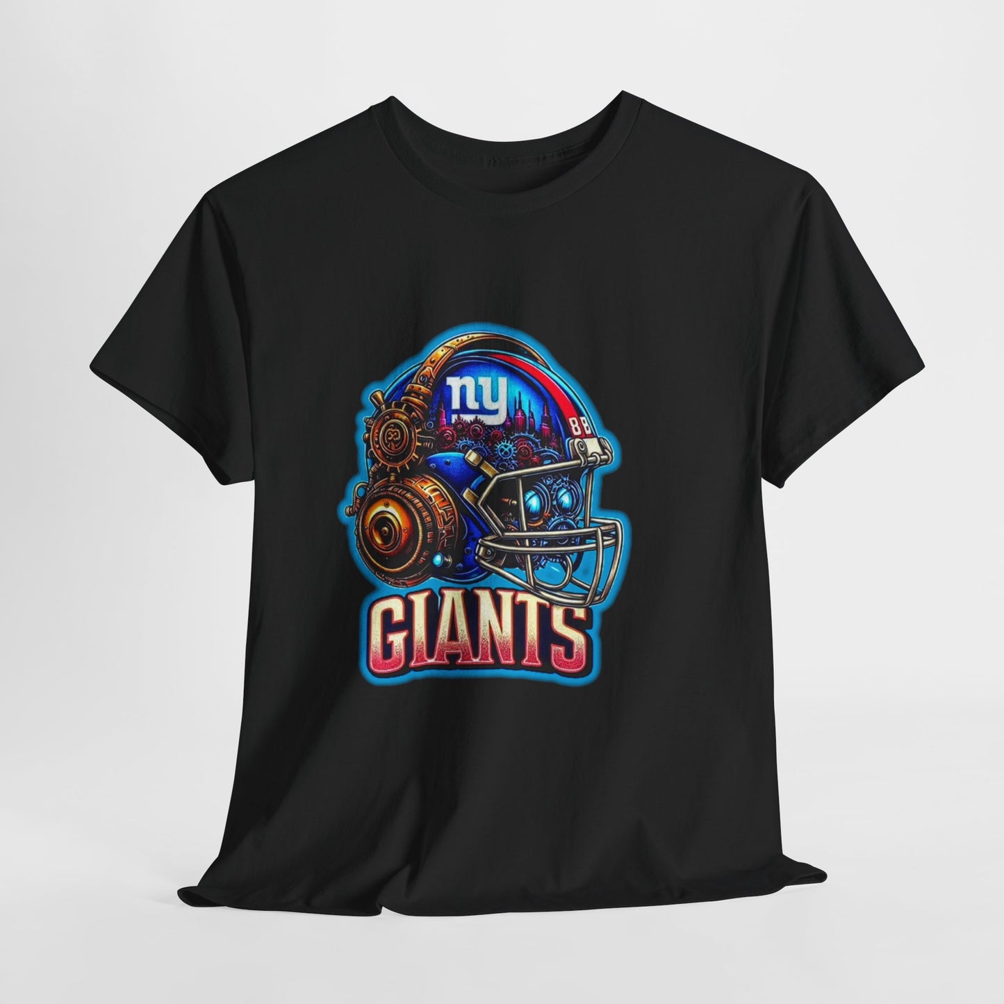 Sports Giant's Football Helmet #2 Unisex Heavy Cotton Tee