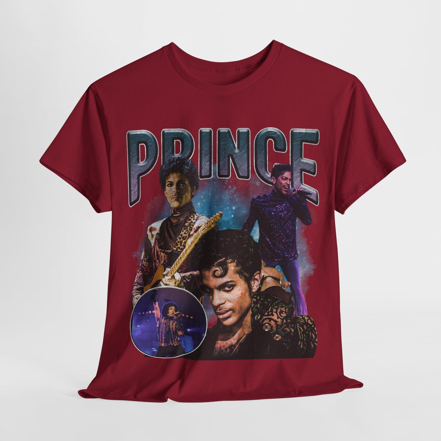 Prince 3 Unisex Heavy Cotton Tee - 312tshirts 2