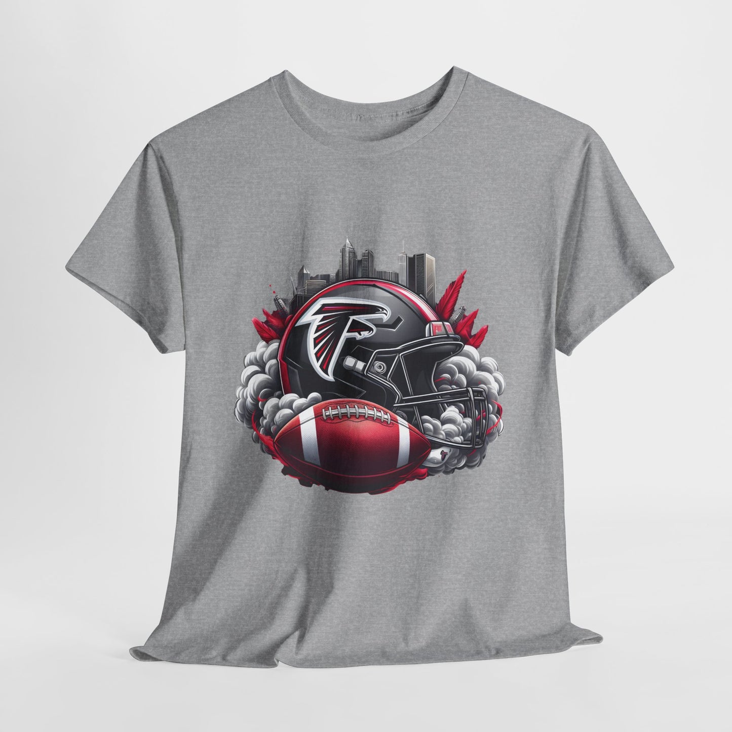 Sports Falcons Football Helmet #30 Unisex Heavy Cotton Tee
