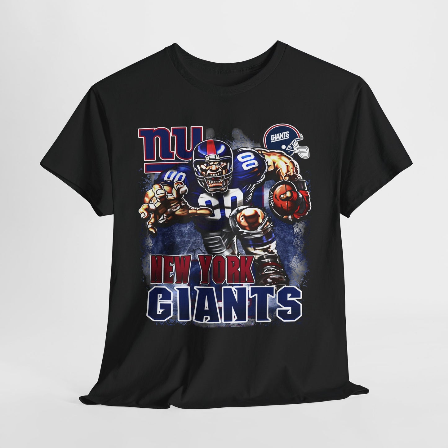 Sports Mascot Giants Football Unisex Heavy Cotton Tee