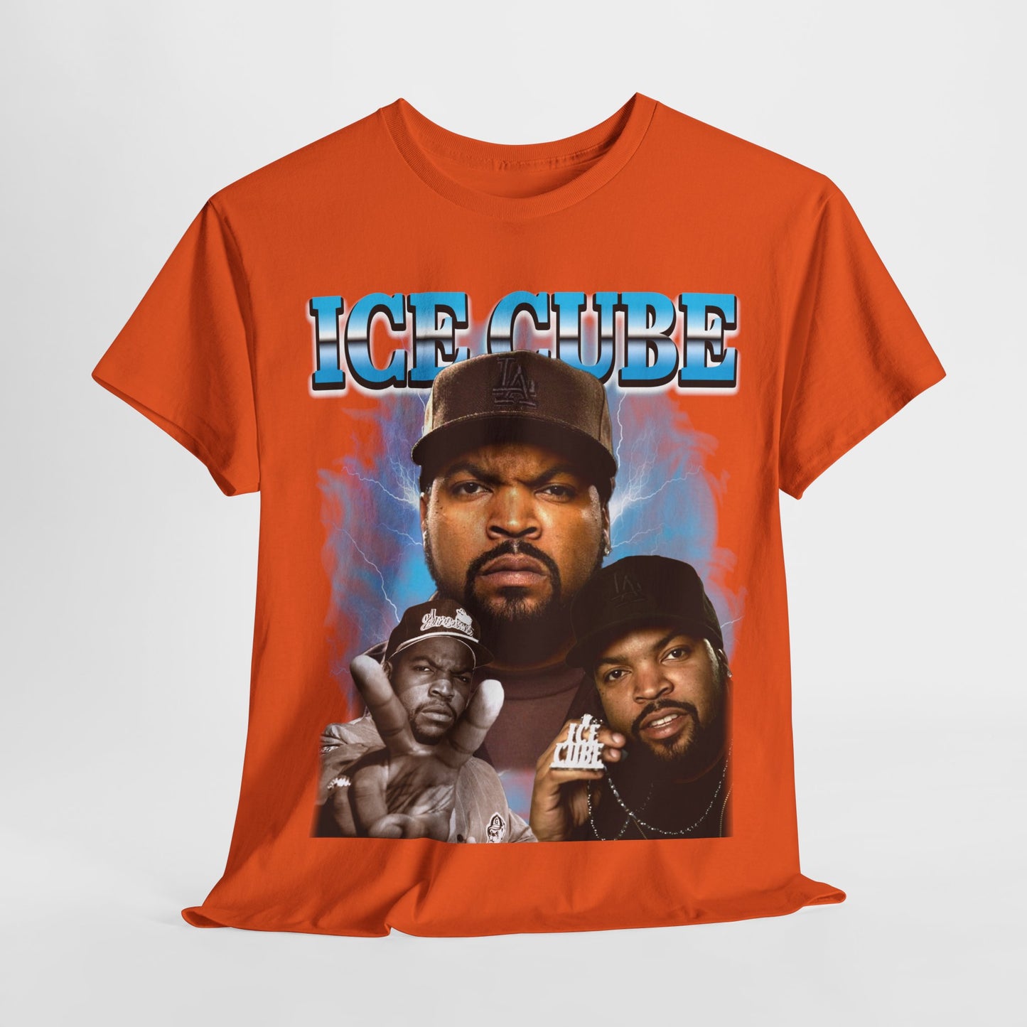 Ice Cube 2 Hip-Hop Unisex Heavy Cotton Tee