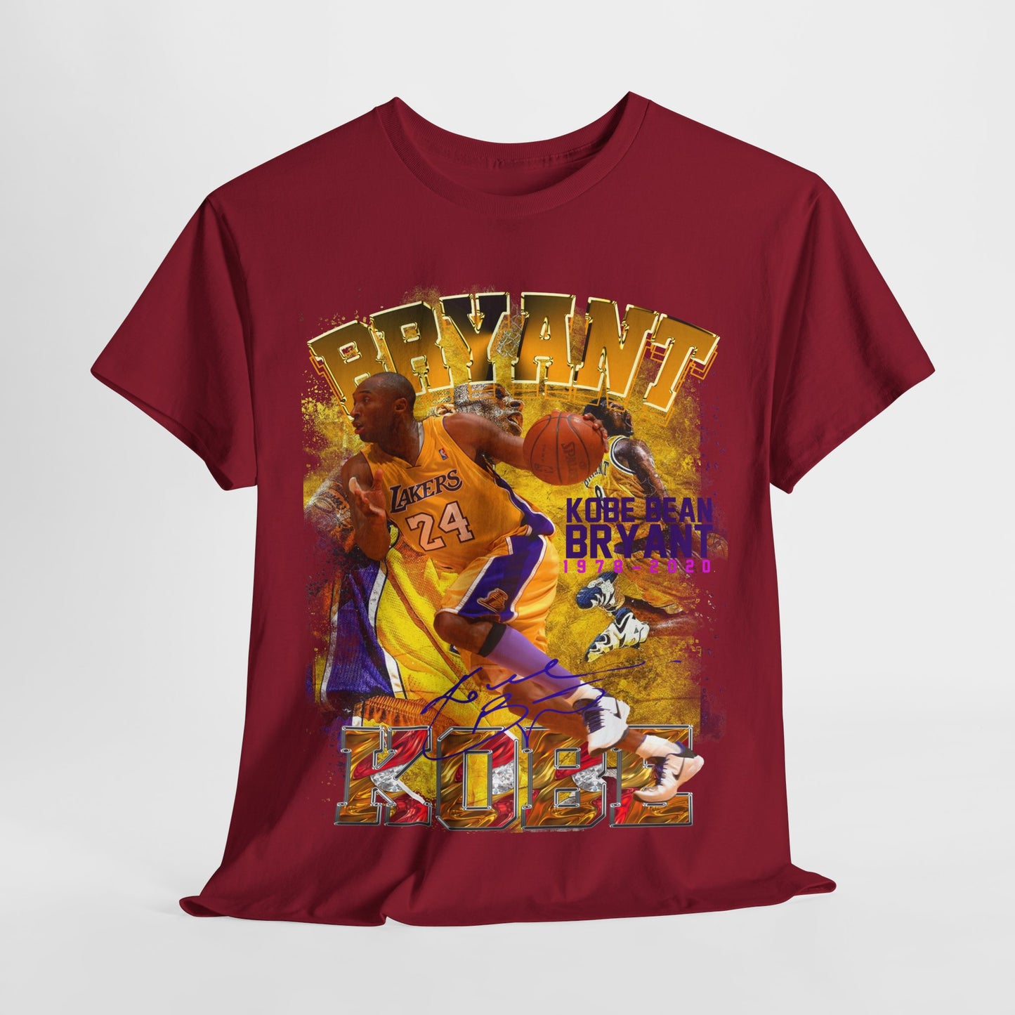 Kobe Basketball Sport 3 Unisex Heavy Cotton Tee