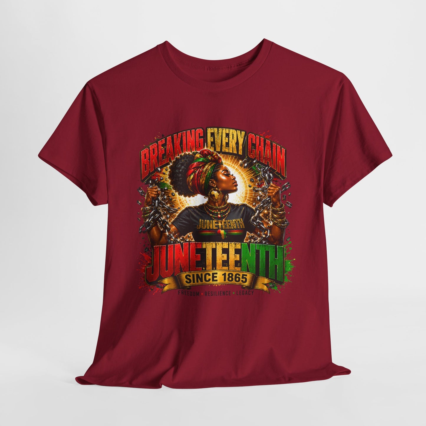 Juneteenth #15 Unisex Heavy Cotton Tee