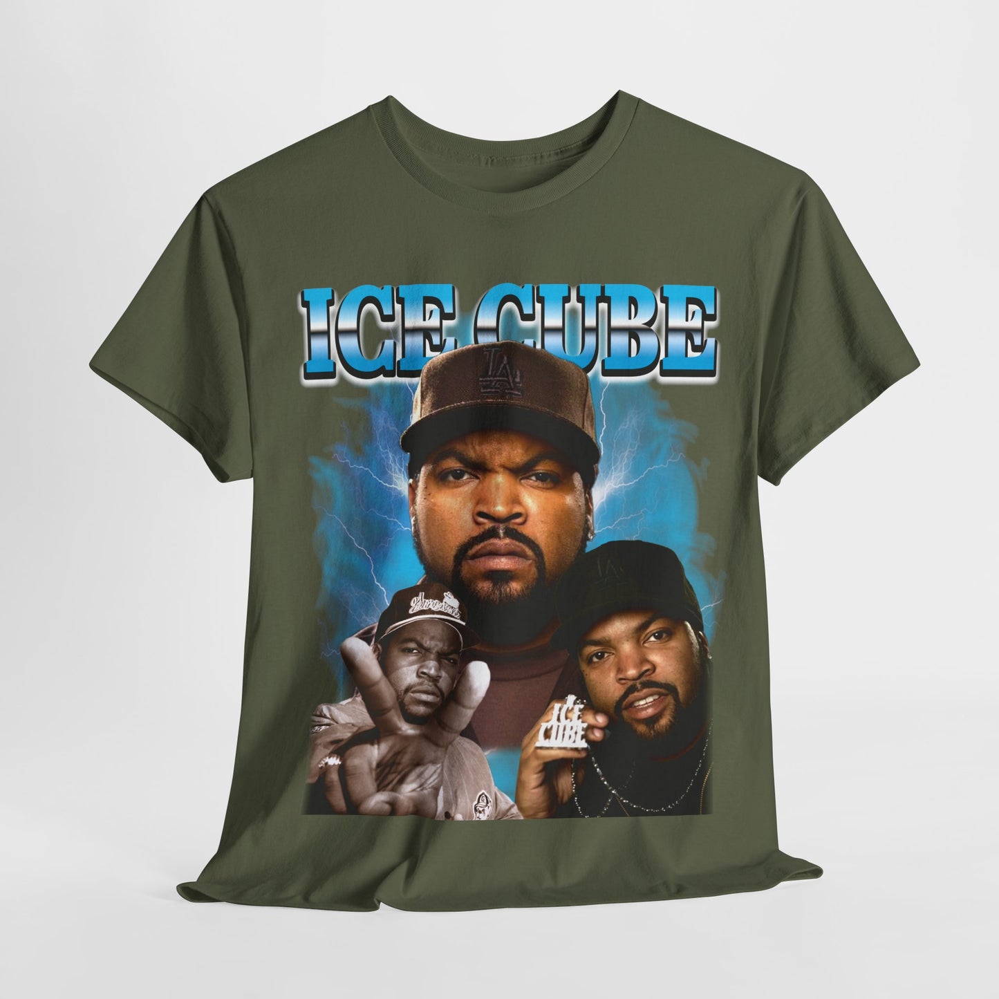 Ice Cube 2 Hip-Hop Unisex Heavy Cotton Tee