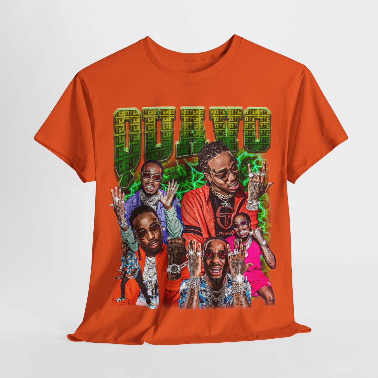 Quavo Hip-Hop Unisex Heavy Cotton Tee - 312tshirts 2