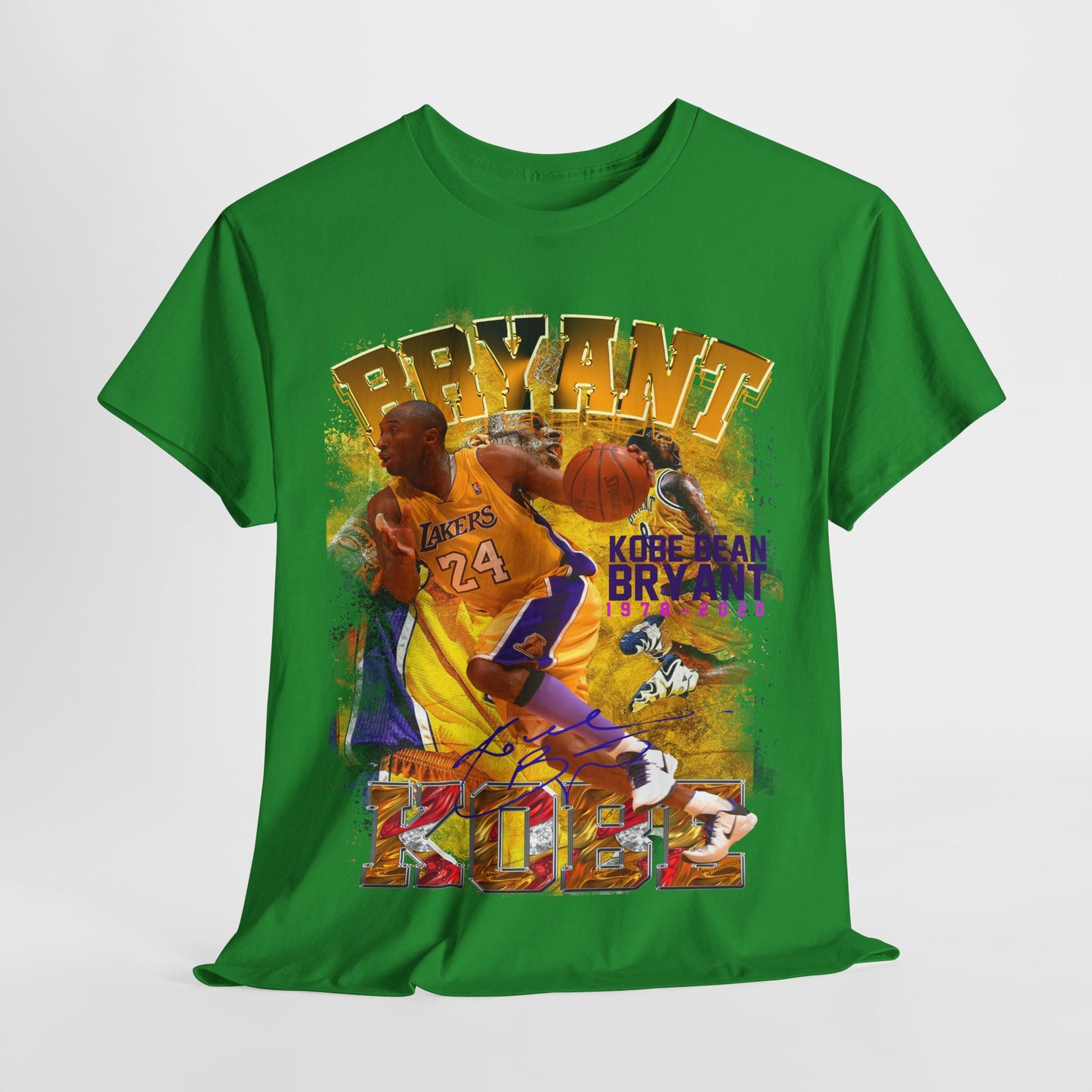 Kobe Basketball Sport 3 Unisex Heavy Cotton Tee