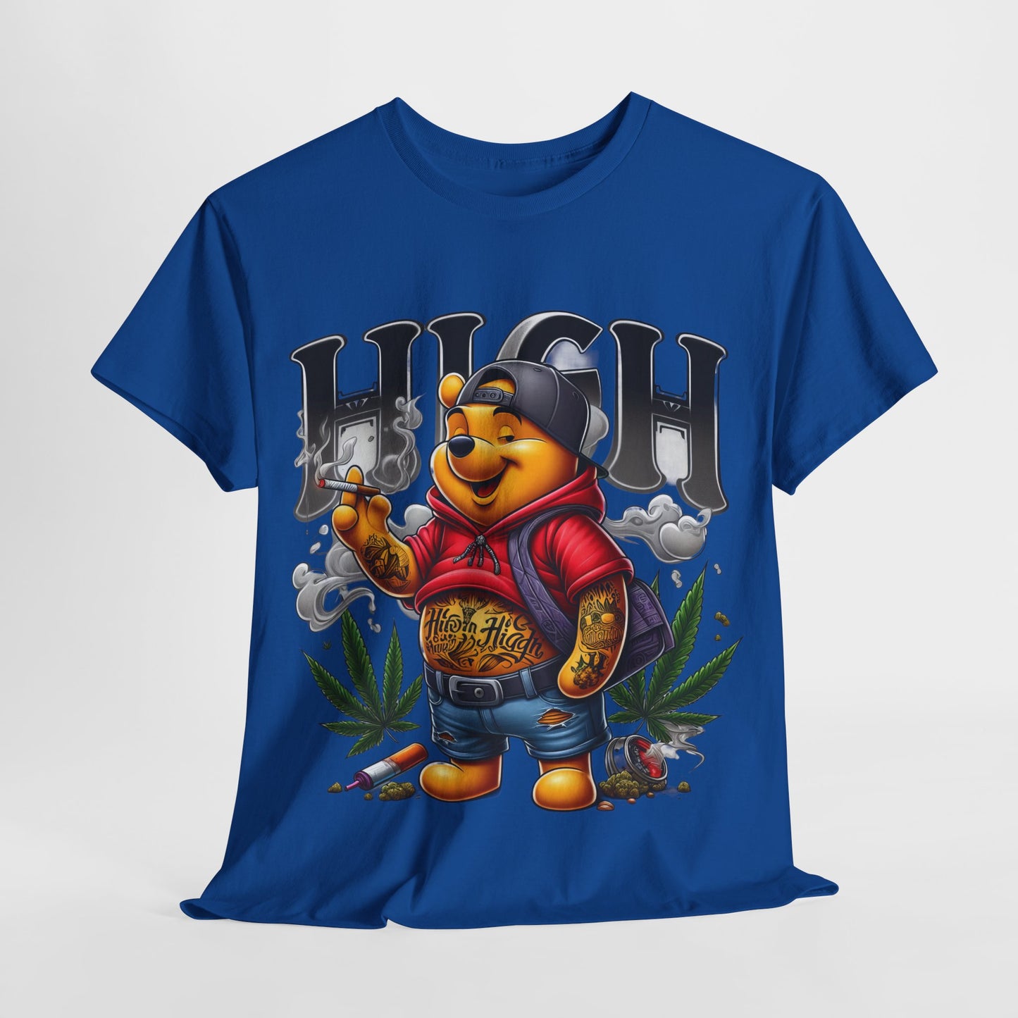 420 Dope Vibes Cool Bear #3 Unisex Heavy Cotton Tee