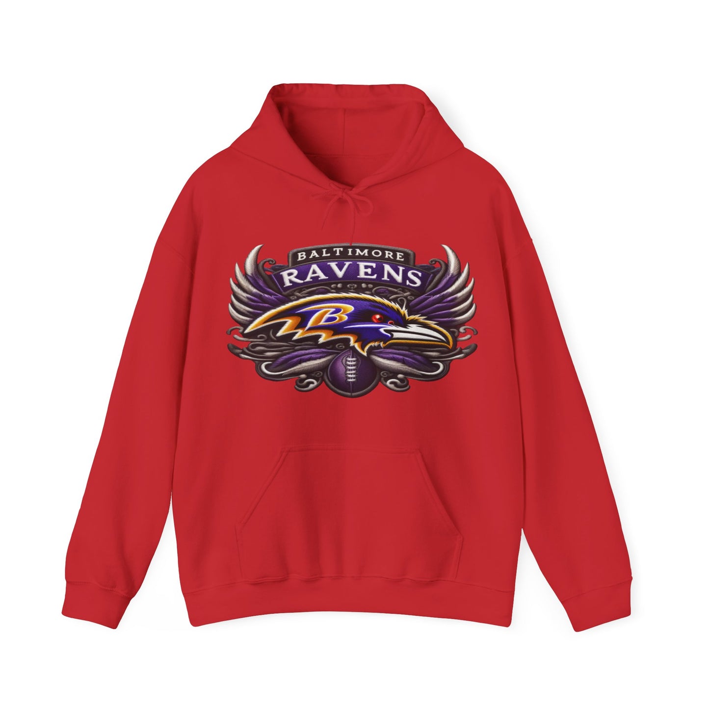 Sports Ravens Football Logo #1 Unisex Heavy Sweatshirt Hoodie