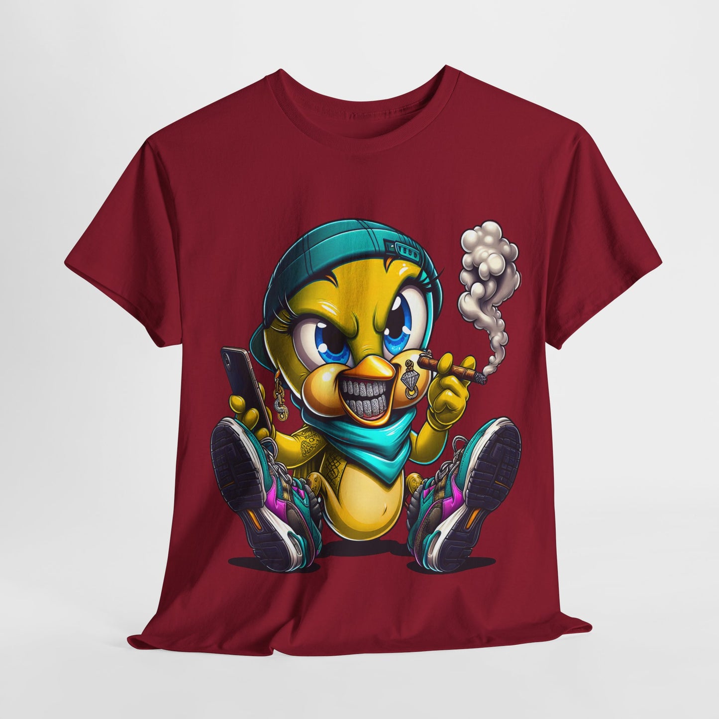 Gangster Canary 1 Unisex Heavy Cotton Tee - 312tshirts 2