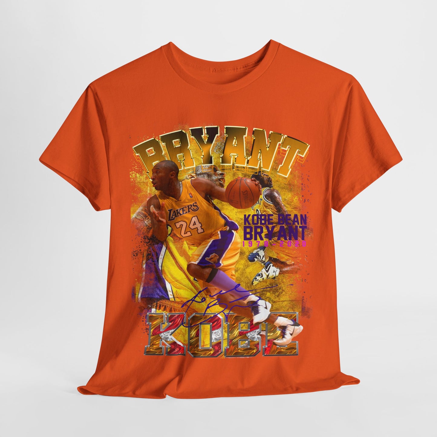 Kobe Basketball Sport 3 Unisex Heavy Cotton Tee