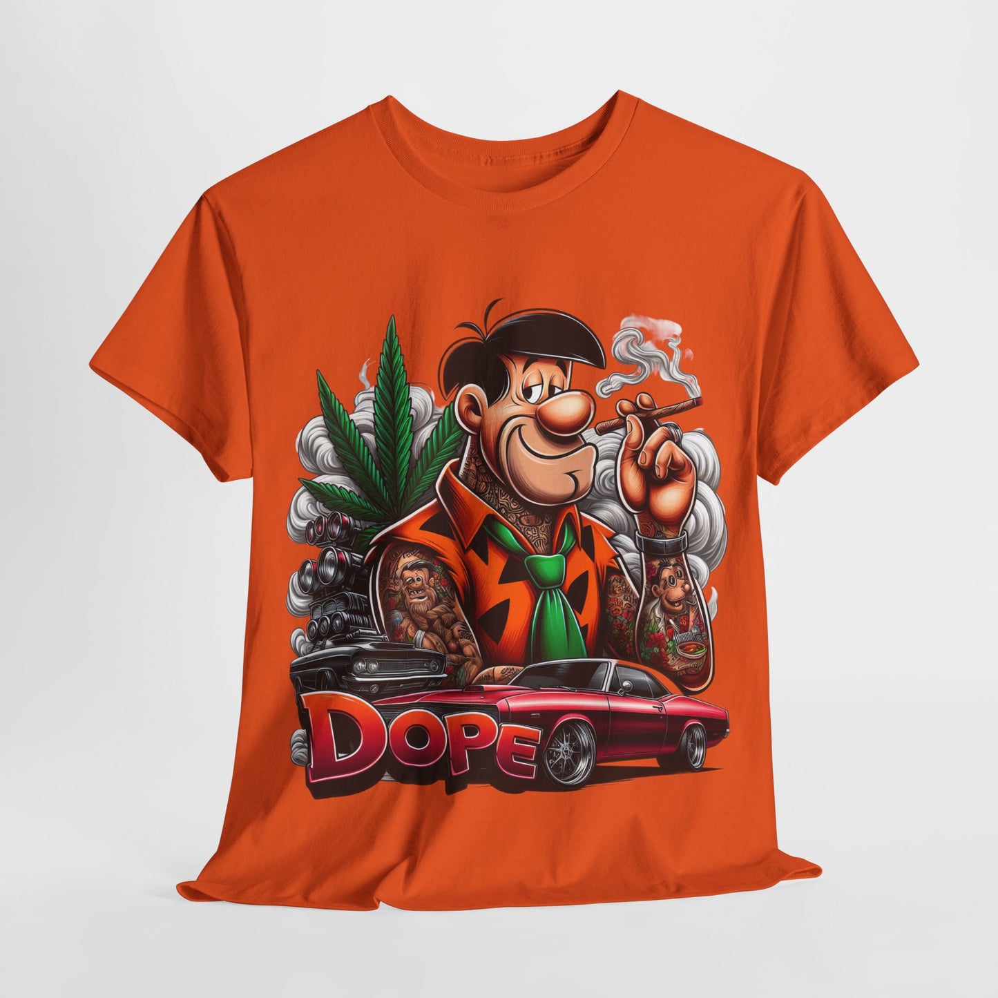 420 Dope Vibes Fred #2 Unisex Heavy Cotton Tee
