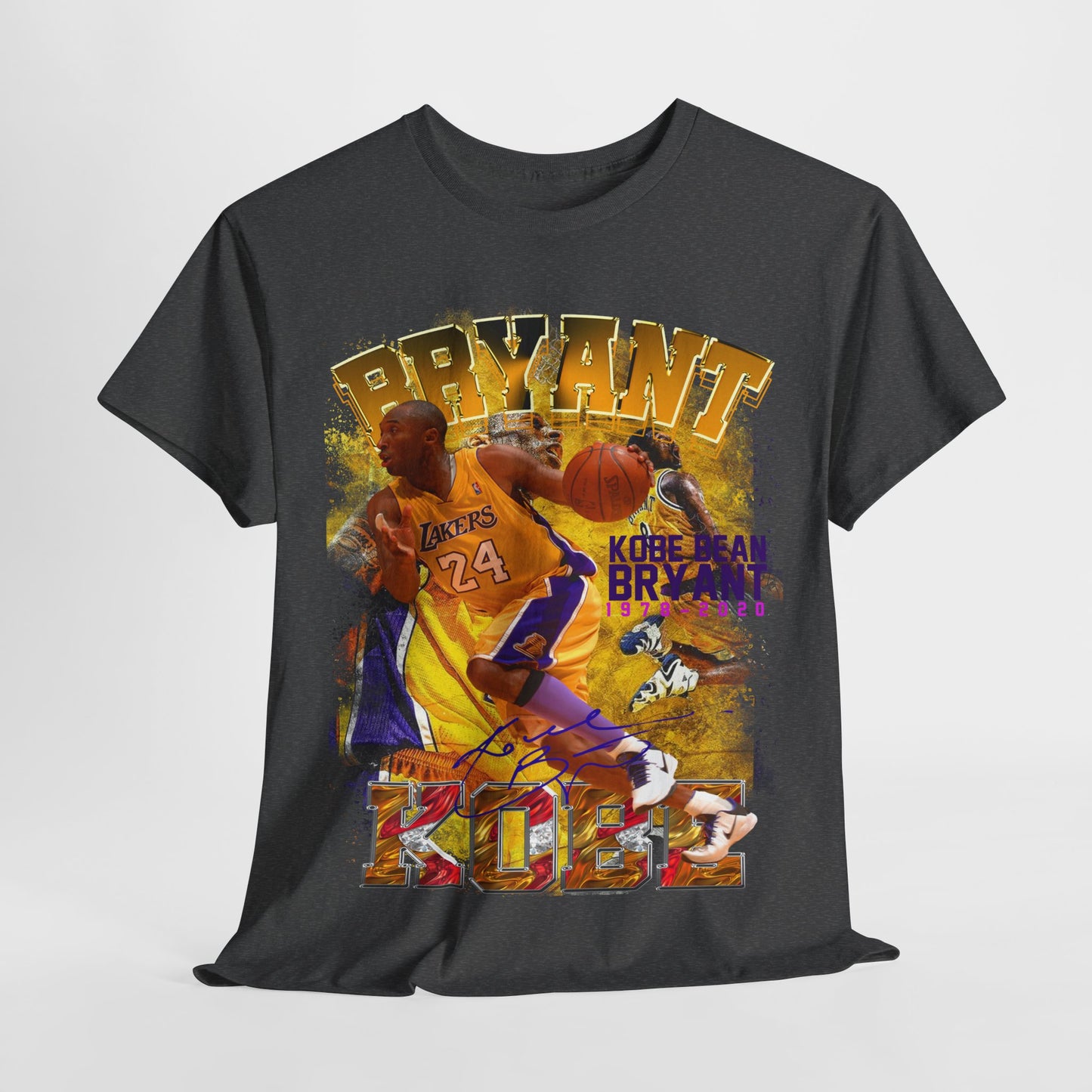 Kobe Basketball Sport 3 Unisex Heavy Cotton Tee