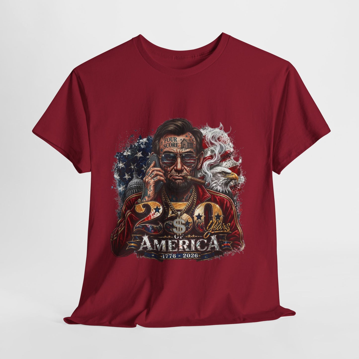 250 Years America #3 Unisex Heavy Cotton Tee