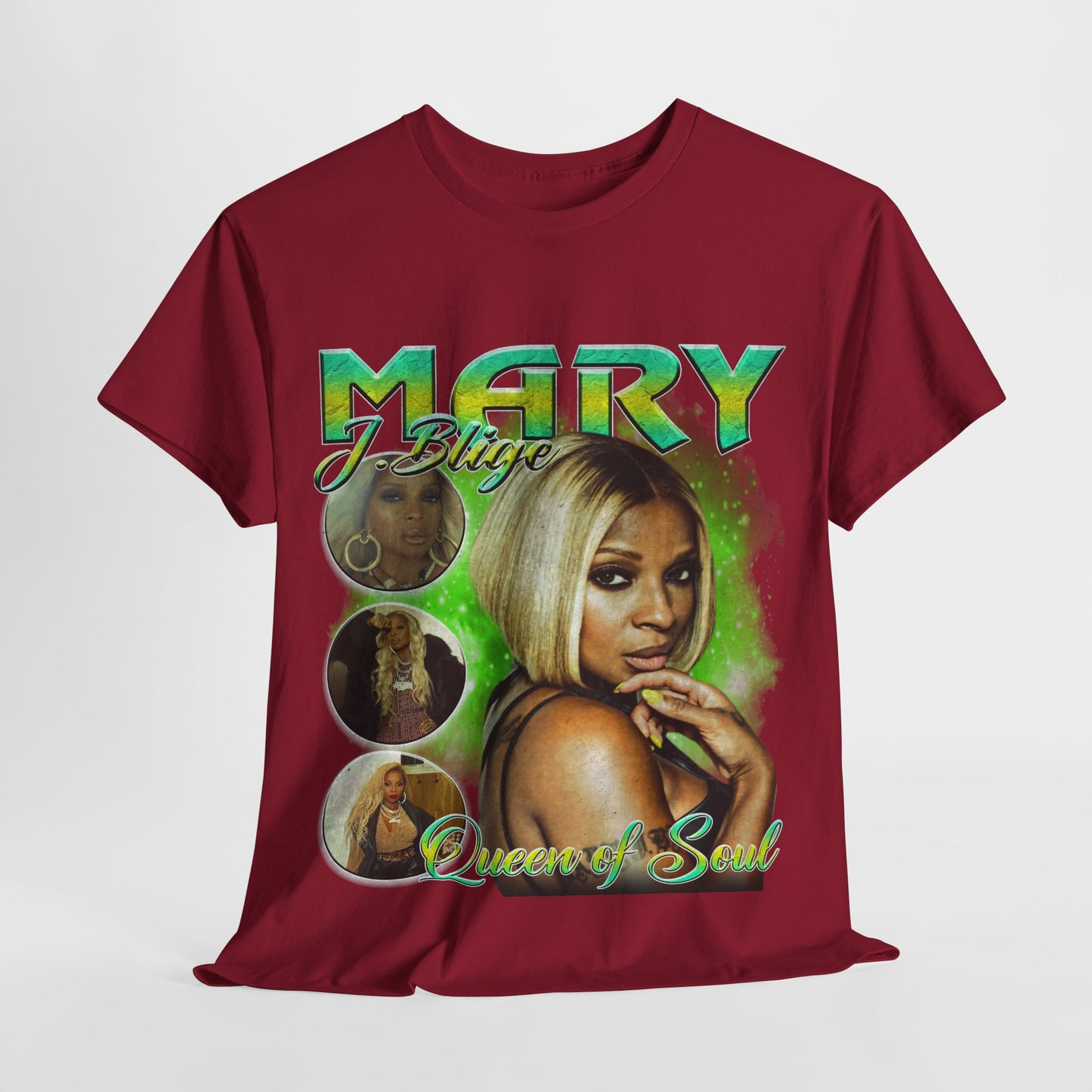 Mary J 2 Unisex Heavy Cotton Tee - 312tshirts 2