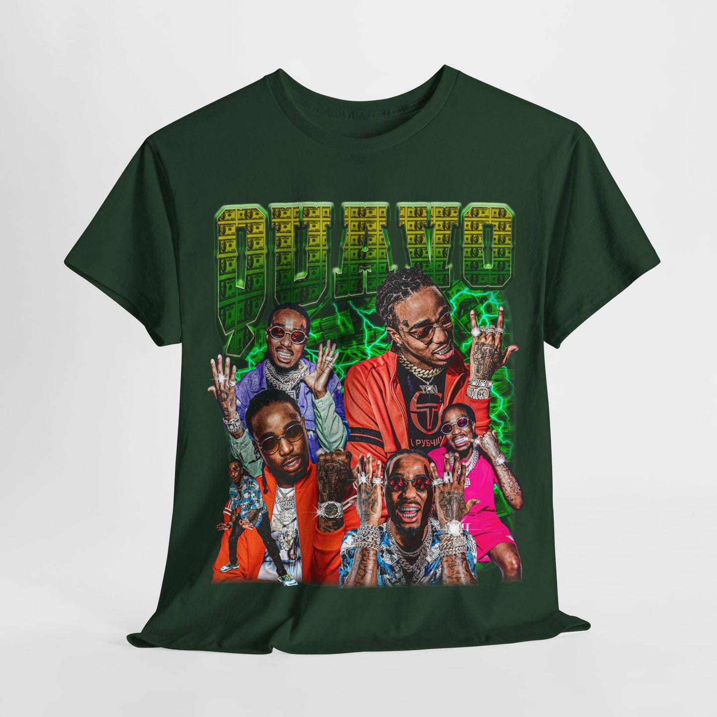 Quavo Hip-Hop Unisex Heavy Cotton Tee - 312tshirts 2