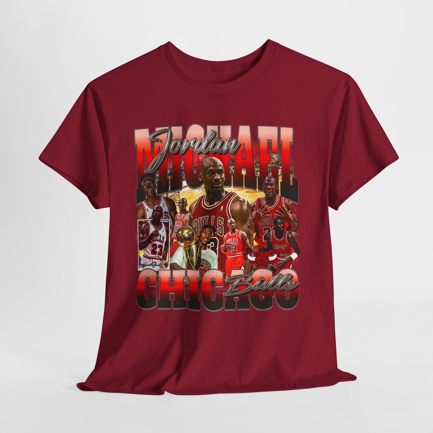 Sports MJ Basketball #4 Unisex Heavy Cotton Tee