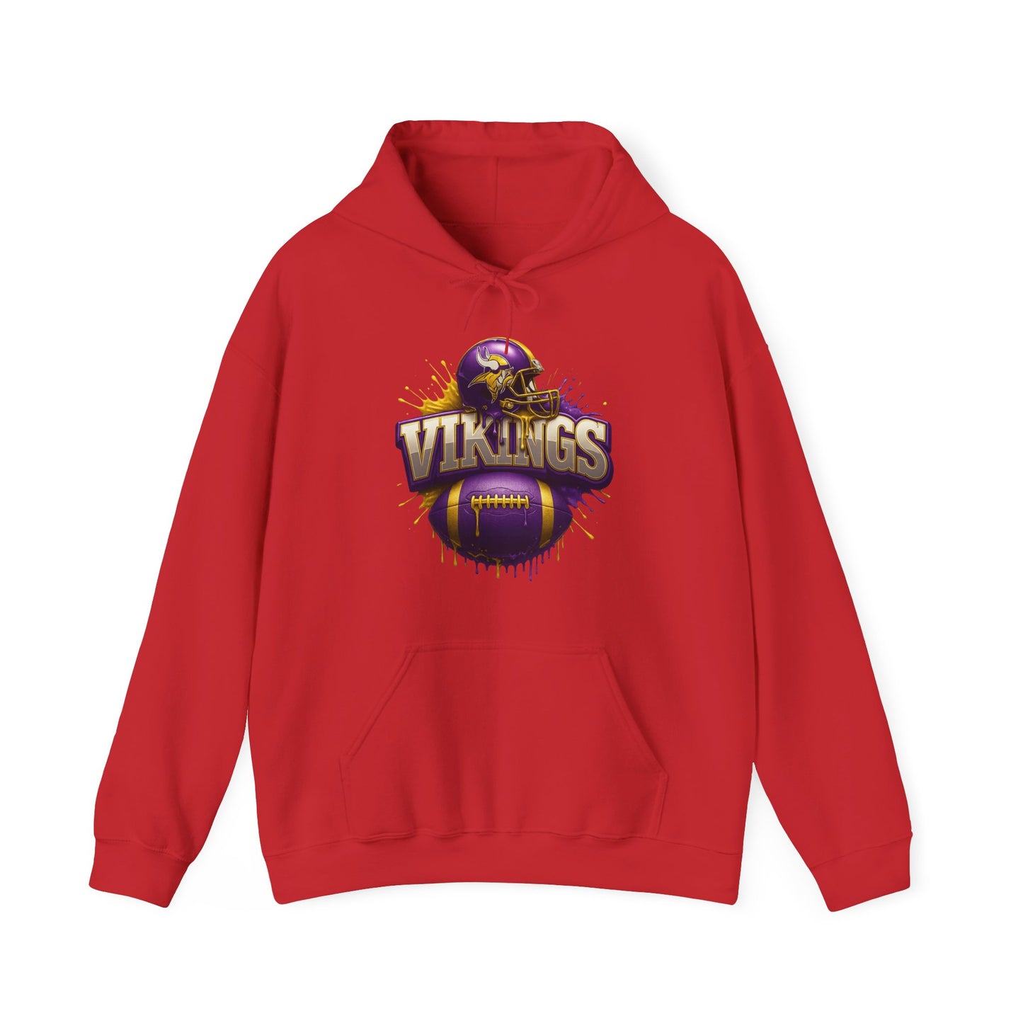 Sports Vikings Football Logo #2 Unisex Heavy Sweatshirt Hoodie