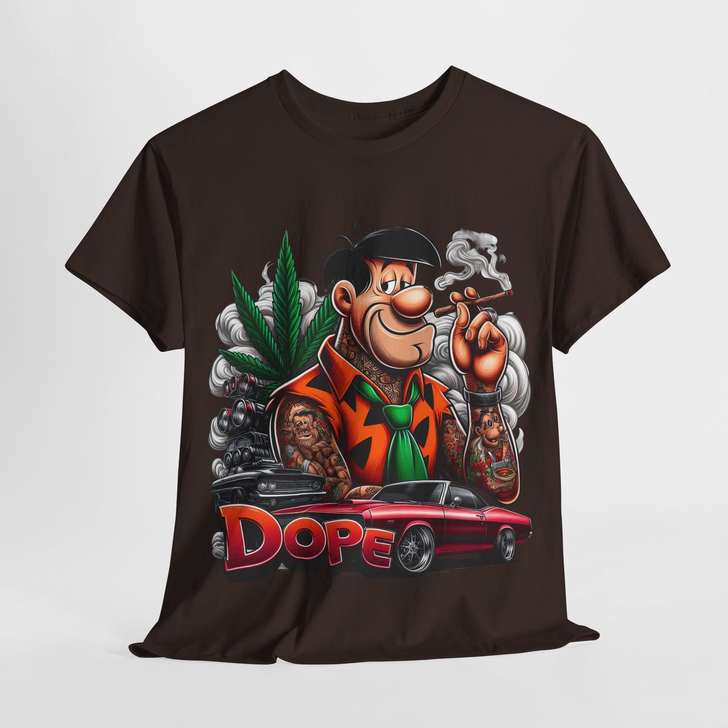 420 Dope Vibes Fred #2 Unisex Heavy Cotton Tee
