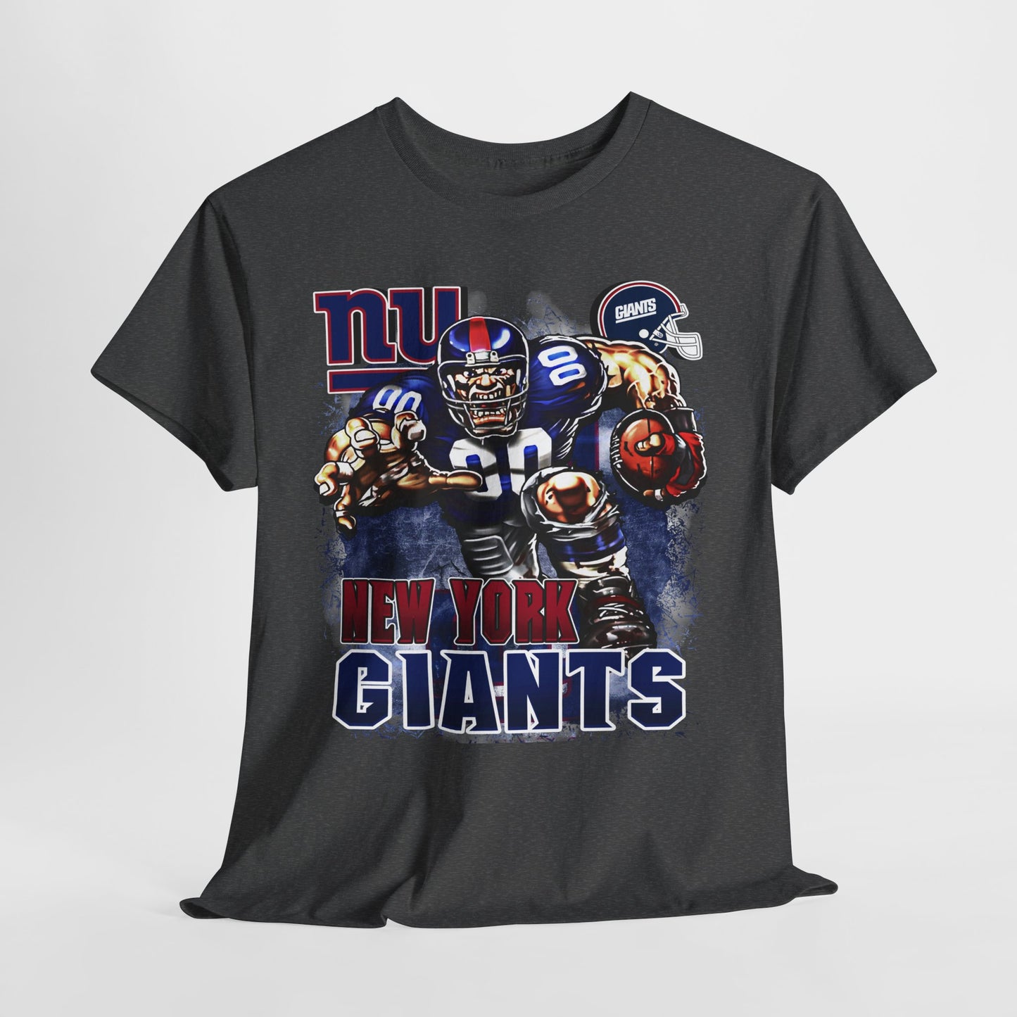 Sports Mascot Giants Football Unisex Heavy Cotton Tee