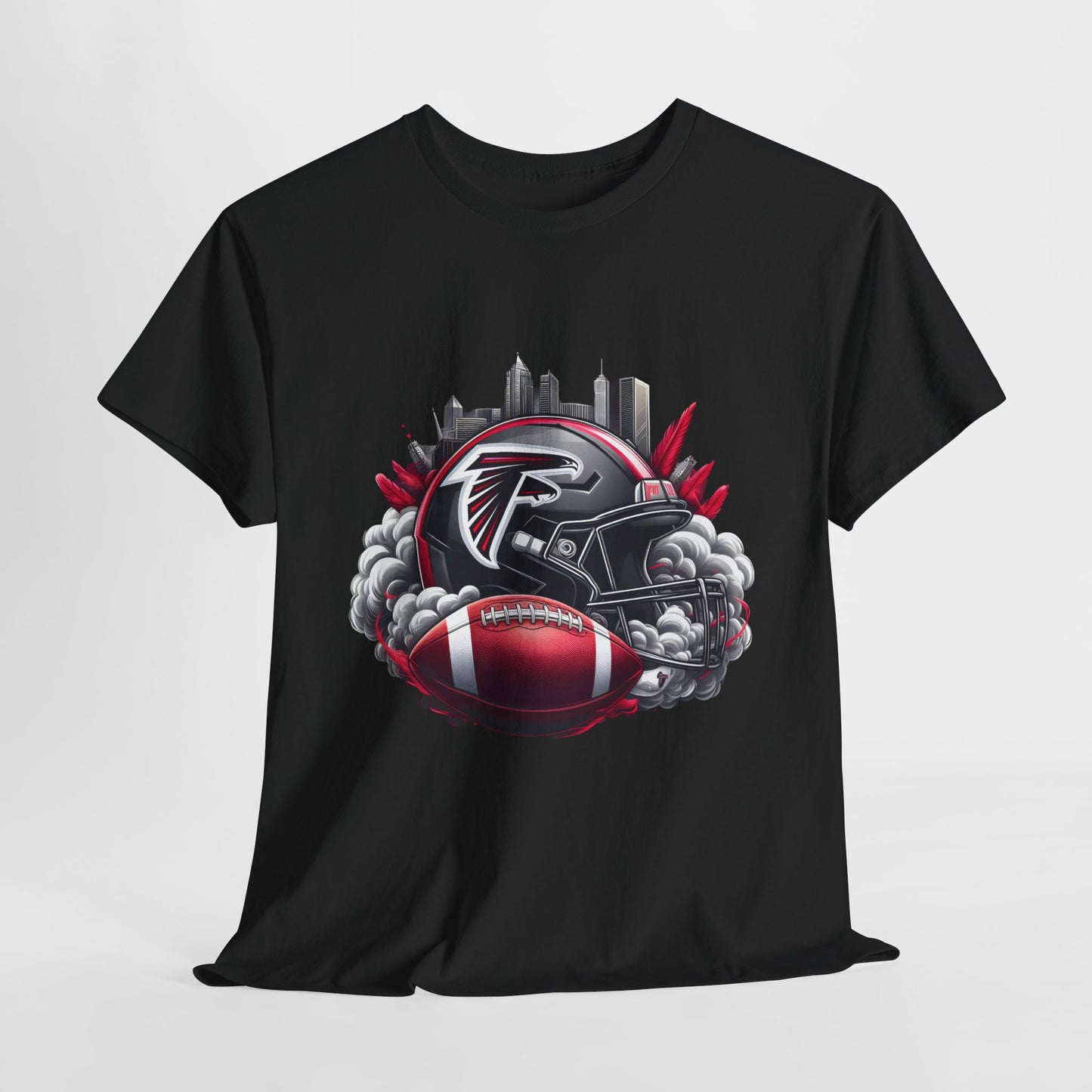 Sports Falcons Football Helmet #30 Unisex Heavy Cotton Tee
