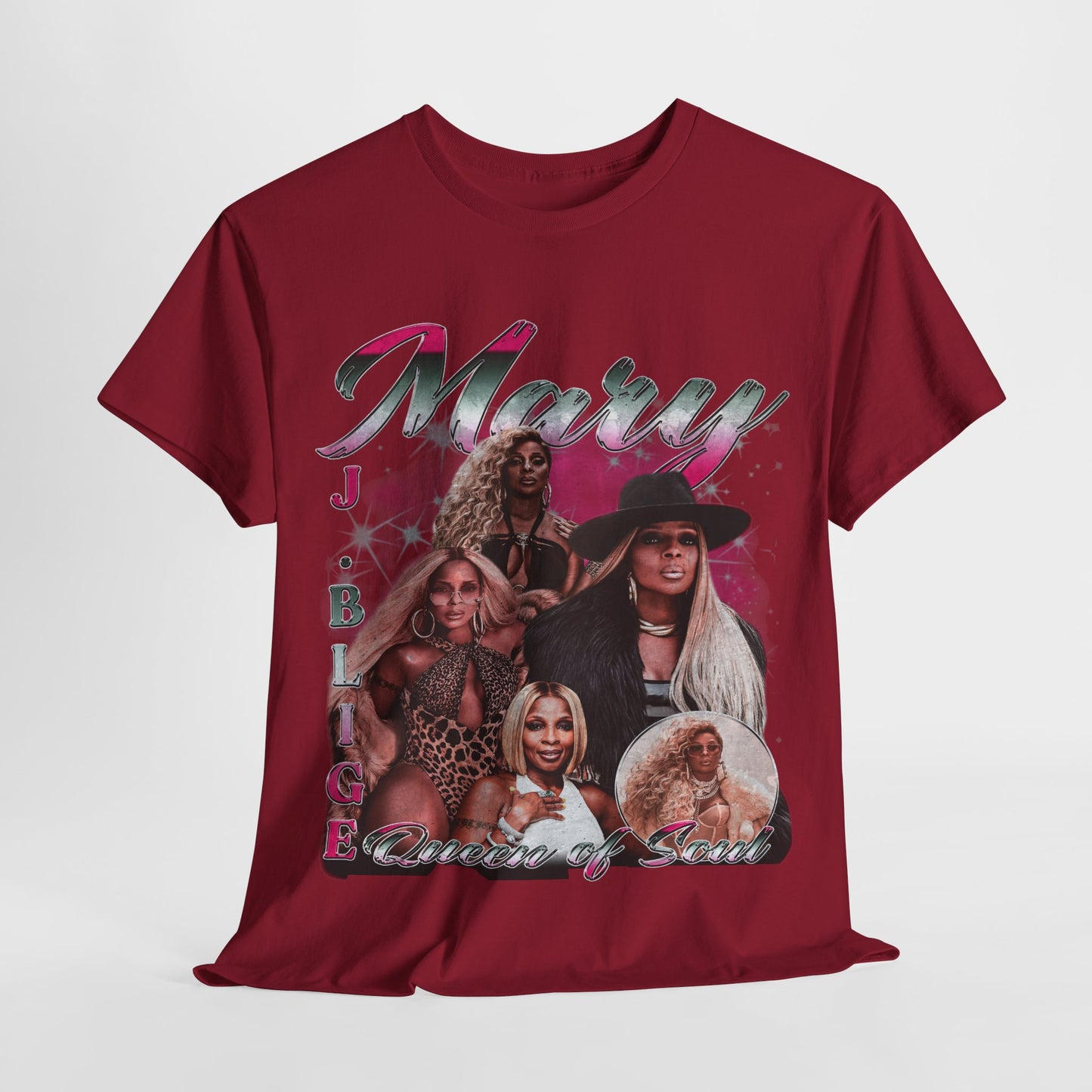 Mary J. 1 Unisex Heavy Cotton Tee - 312tshirts 2