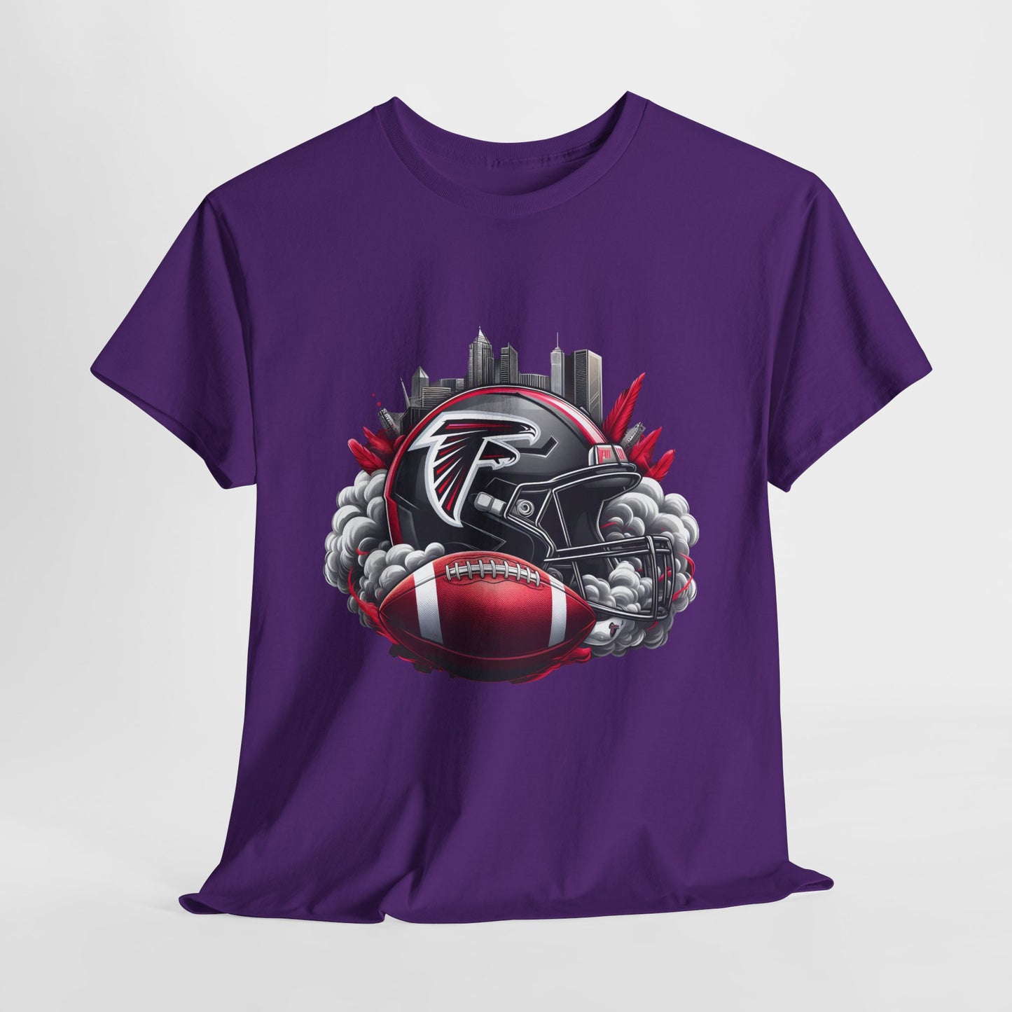 Sports Falcons Football Helmet #30 Unisex Heavy Cotton Tee