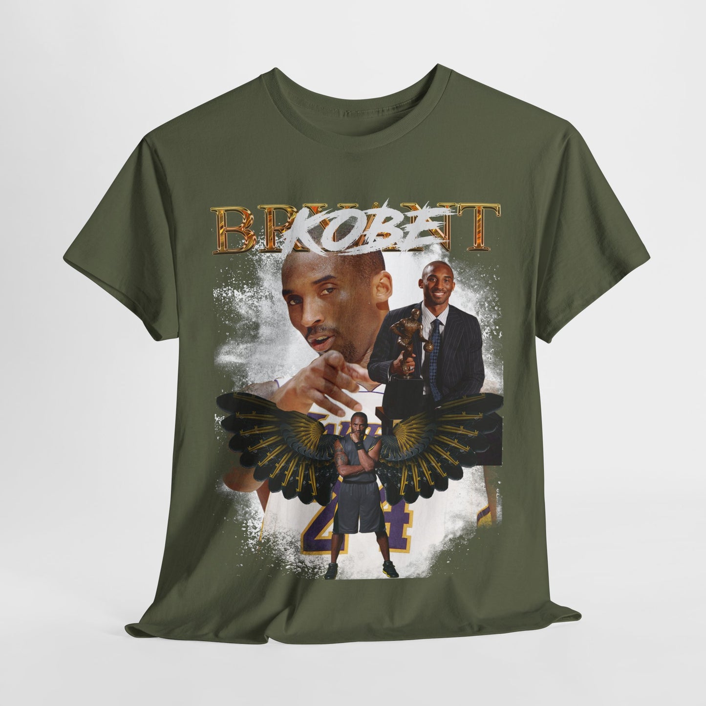 Kobe 2 Basketball Sport Unisex Heavy Cotton Tee