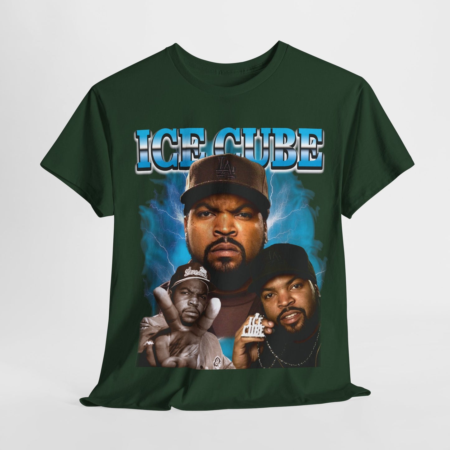 Ice Cube 2 Hip-Hop Unisex Heavy Cotton Tee