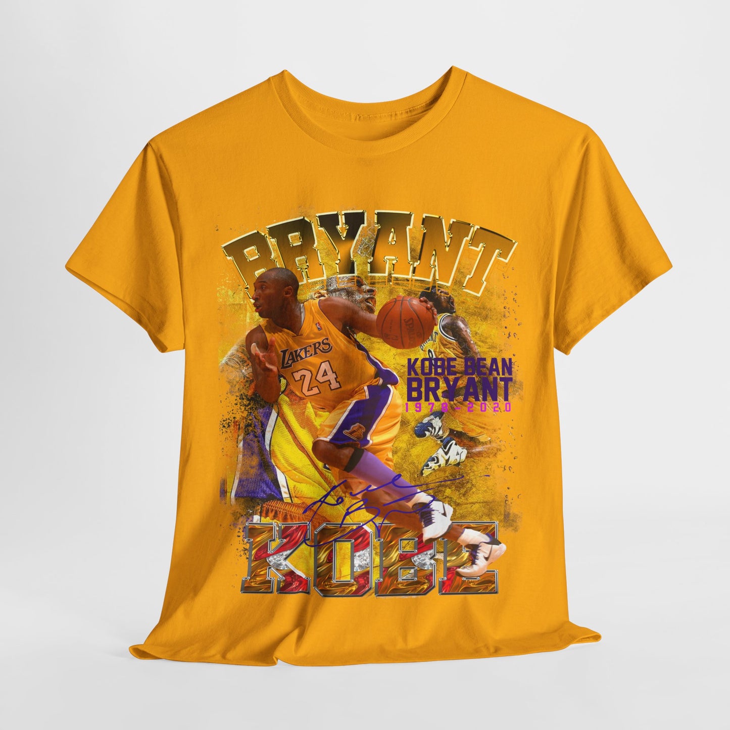 Kobe Basketball Sport 3 Unisex Heavy Cotton Tee