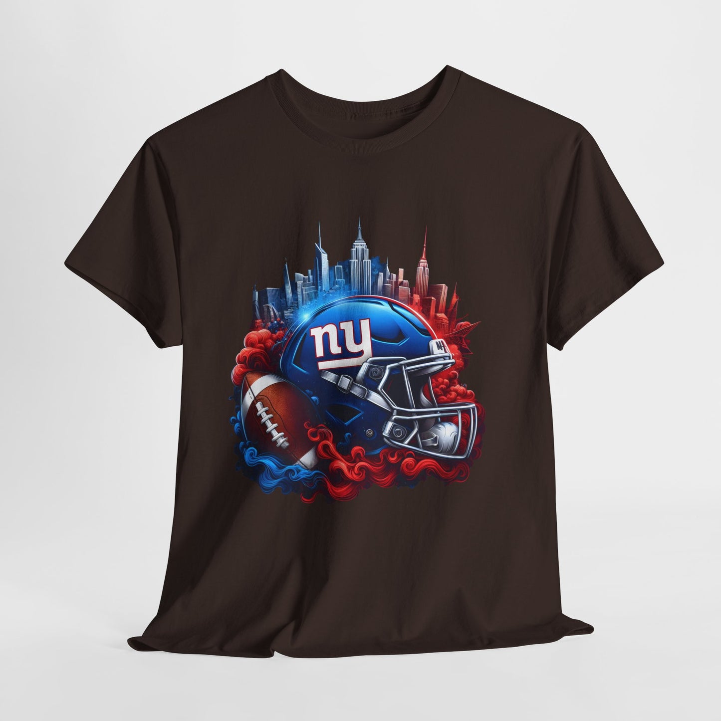 Sports Giants Football Helmet #1 Unisex Heavy Cotton Tee