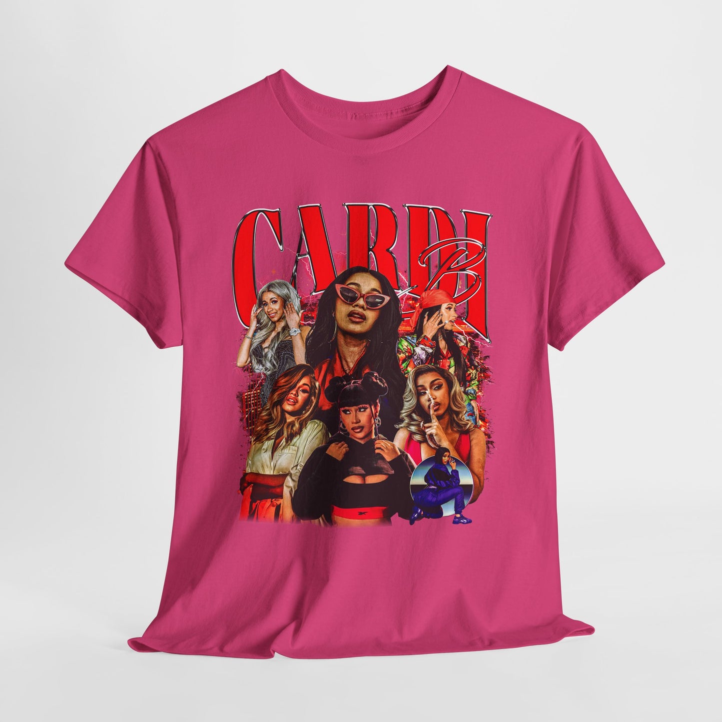 Cardi B 1 Hip-Hop Unisex Heavy Cotton Tee - 312tshirts 2