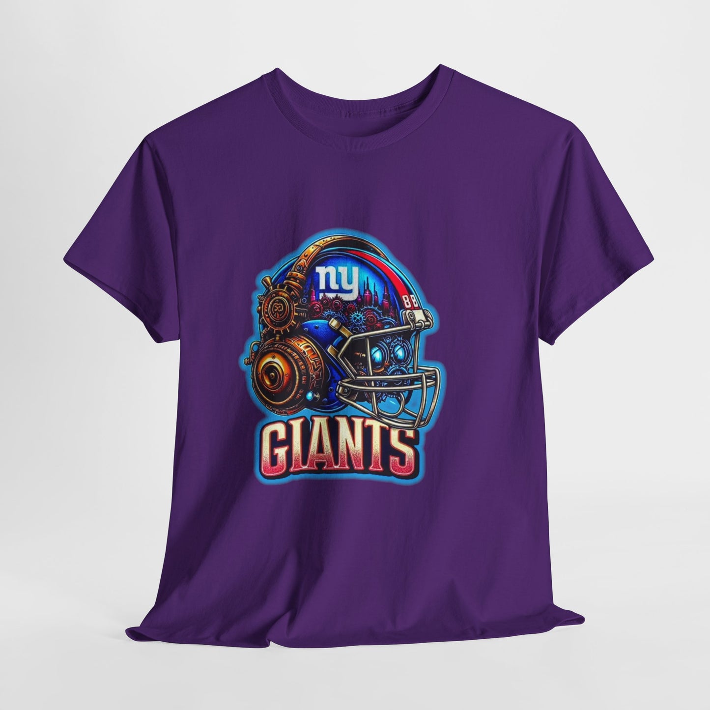 Sports Giant's Football Helmet #2 Unisex Heavy Cotton Tee
