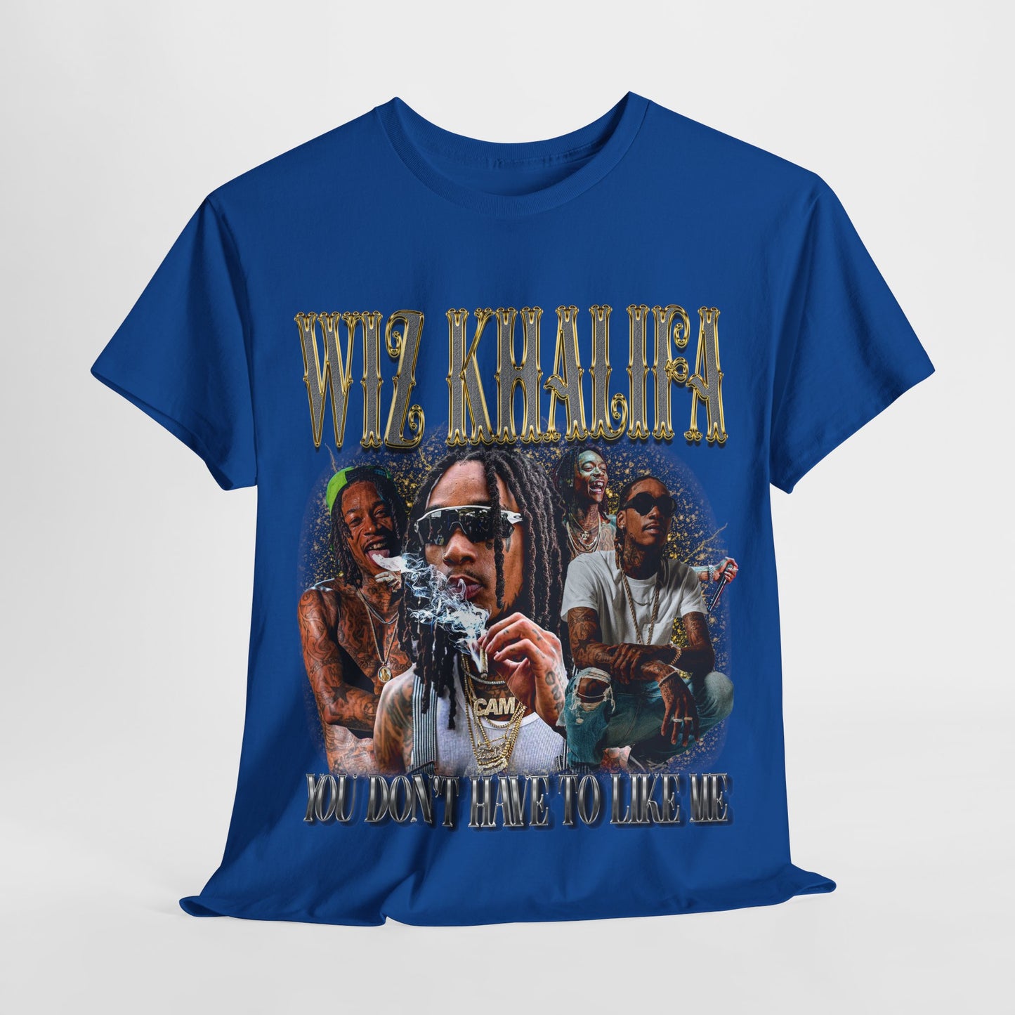 Wiz Khalifa Hip-Hop Unisex Heavy Cotton Tee