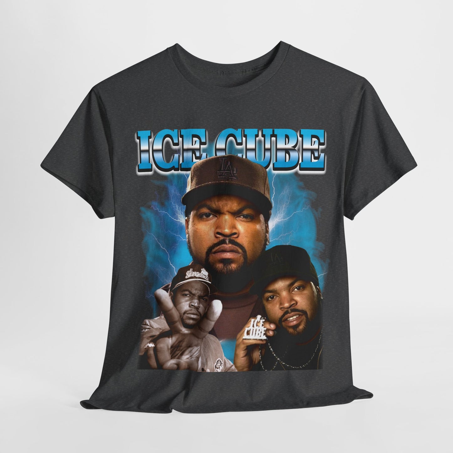 Ice Cube 2 Hip-Hop Unisex Heavy Cotton Tee