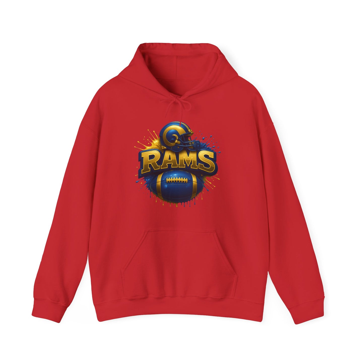 Sports Rams Football Logo #2 Unisex Heavy Sweatshirt Hoodie