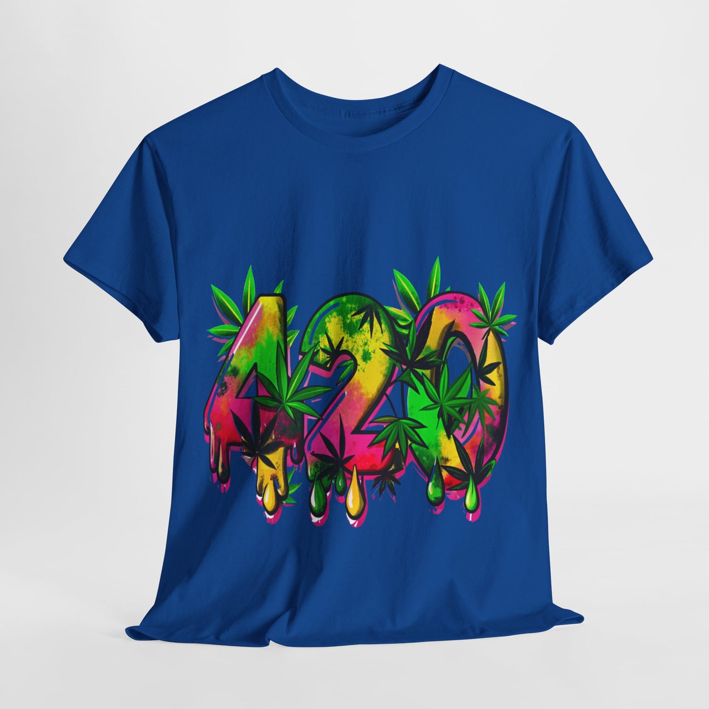 420 Cannabis Unisex Heavy Cotton Tee - 312tshirts 2