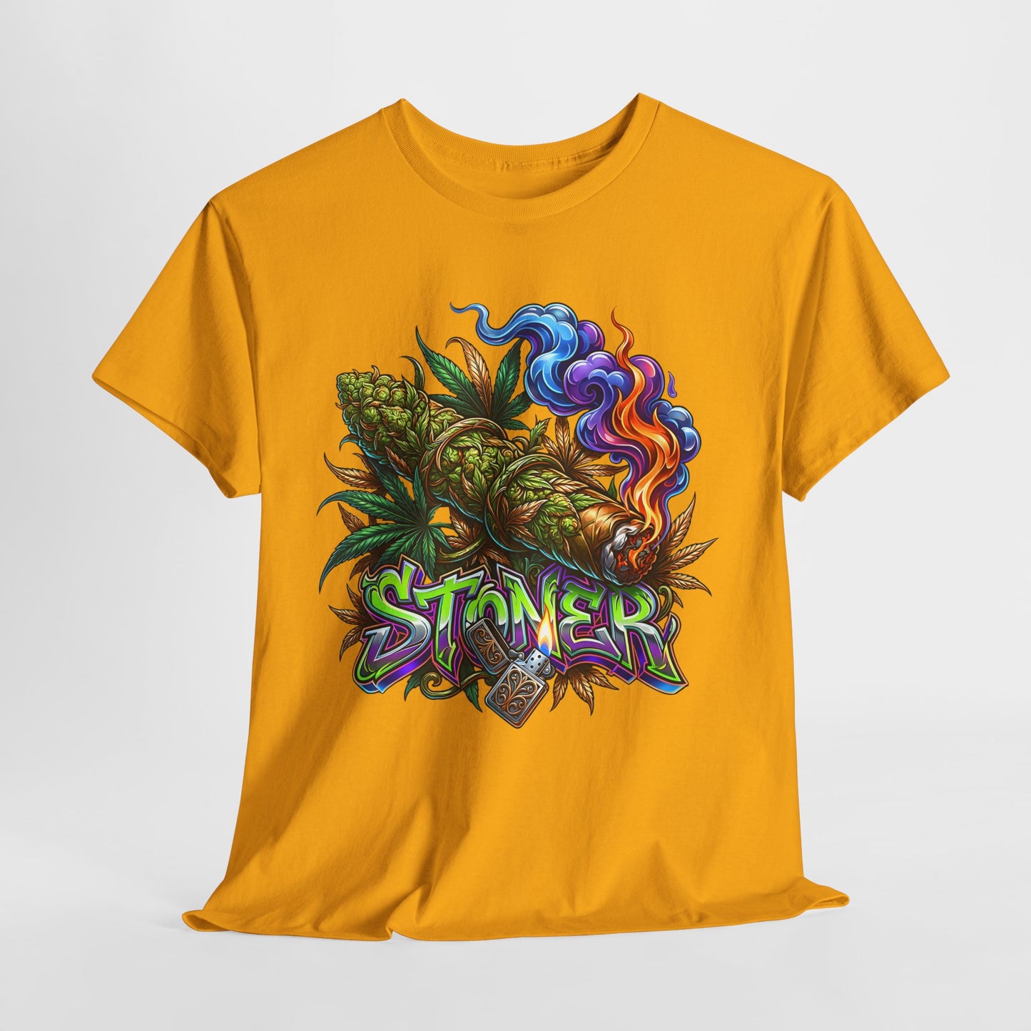 420 Psychedelic Blunt Unisex Heavy Cotton Tee