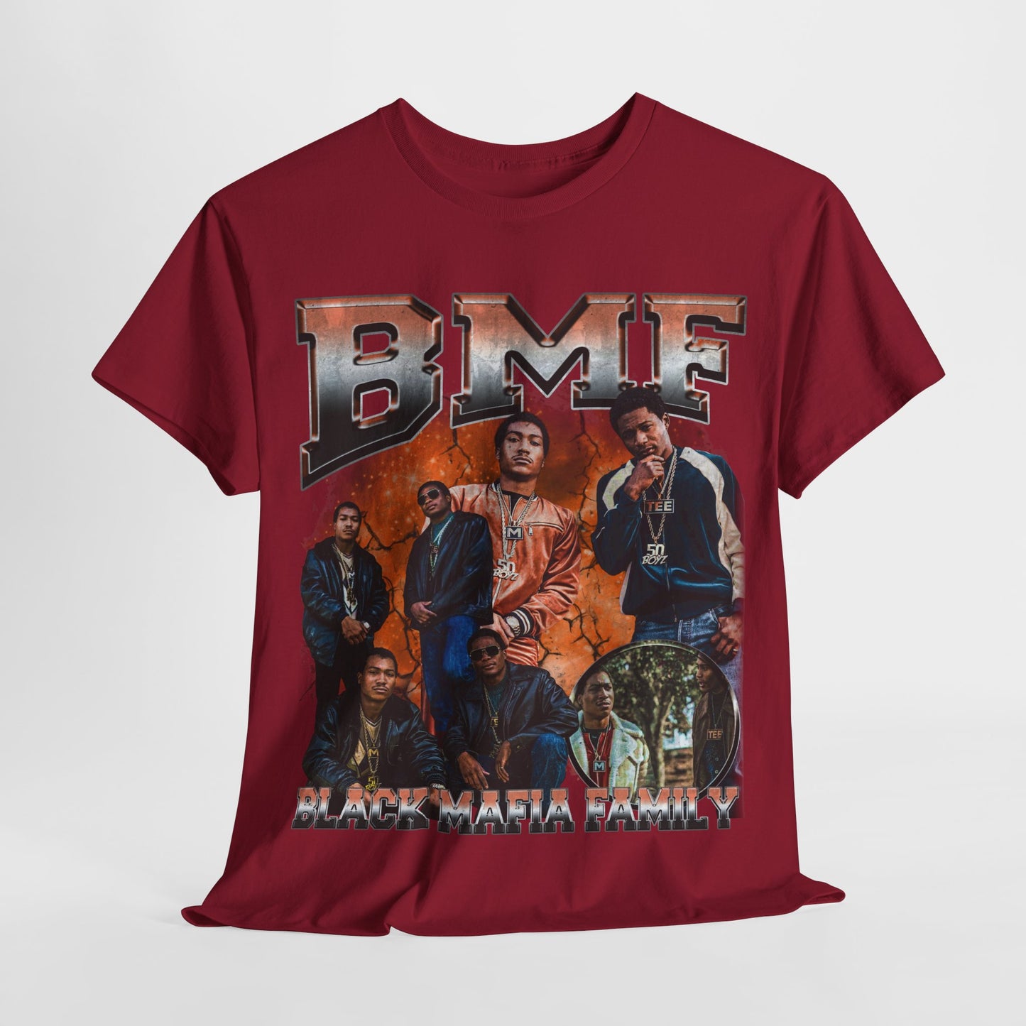 BMF 3 Unisex Heavy Cotton Tee - 312tshirts 2
