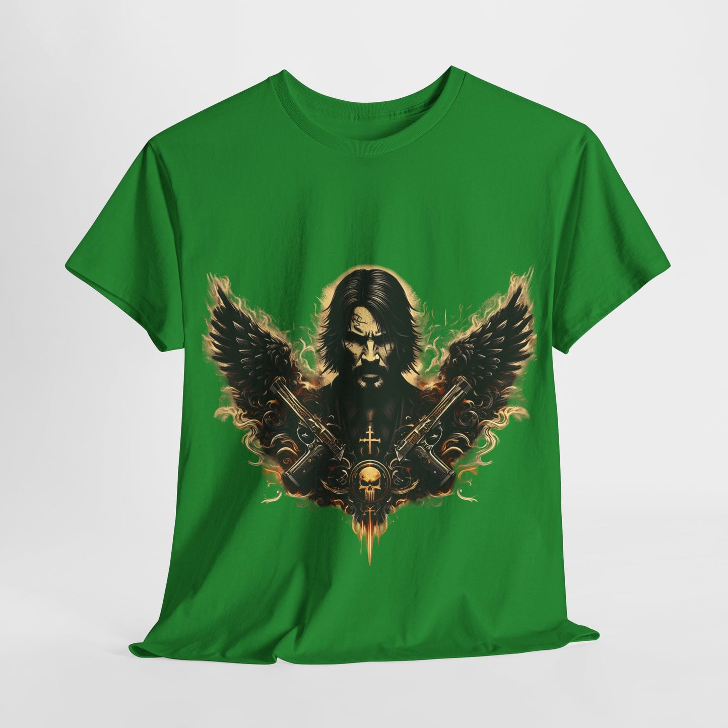John Wick Wings Unisex Heavy Cotton Tee - 312tshirts 2