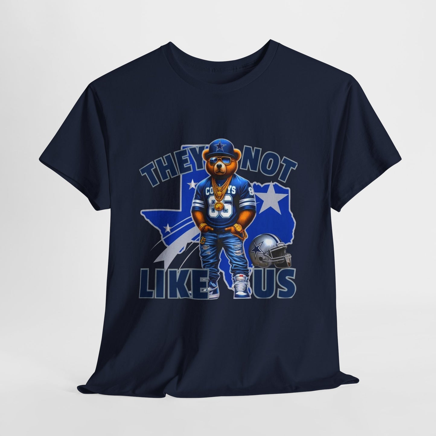 Sports Dallas Cowboys "Like Us" Unisex Heavy Cotton Tee