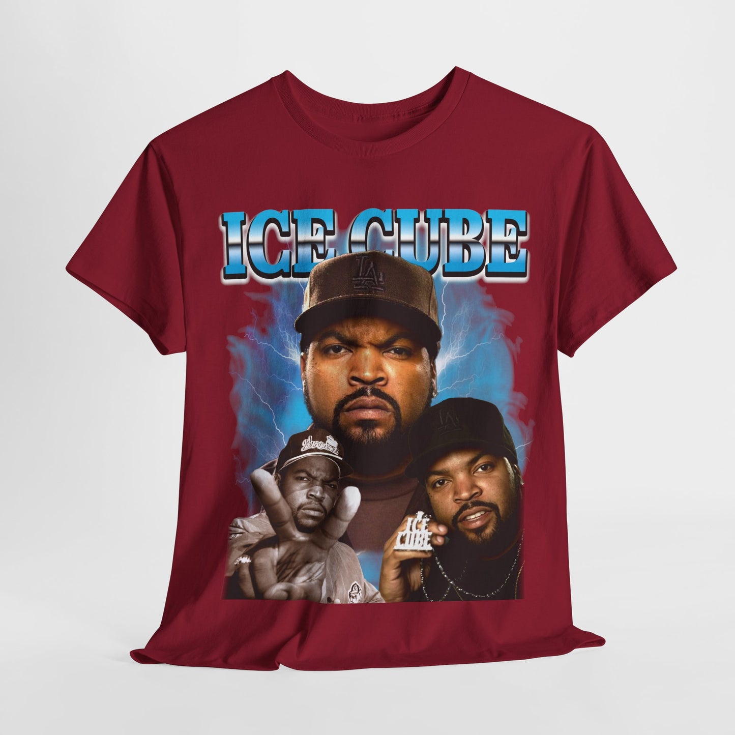 Ice Cube 2 Hip-Hop Unisex Heavy Cotton Tee