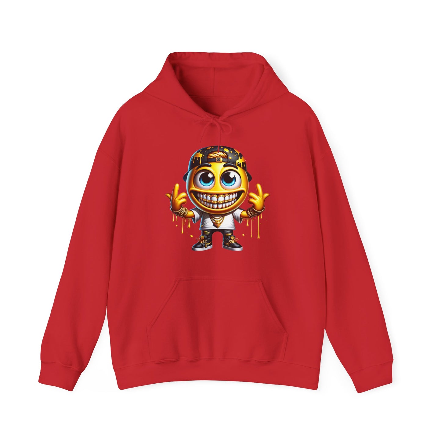 Gold Emoji #8 Unisex Heavy Sweatshirt Hoodie