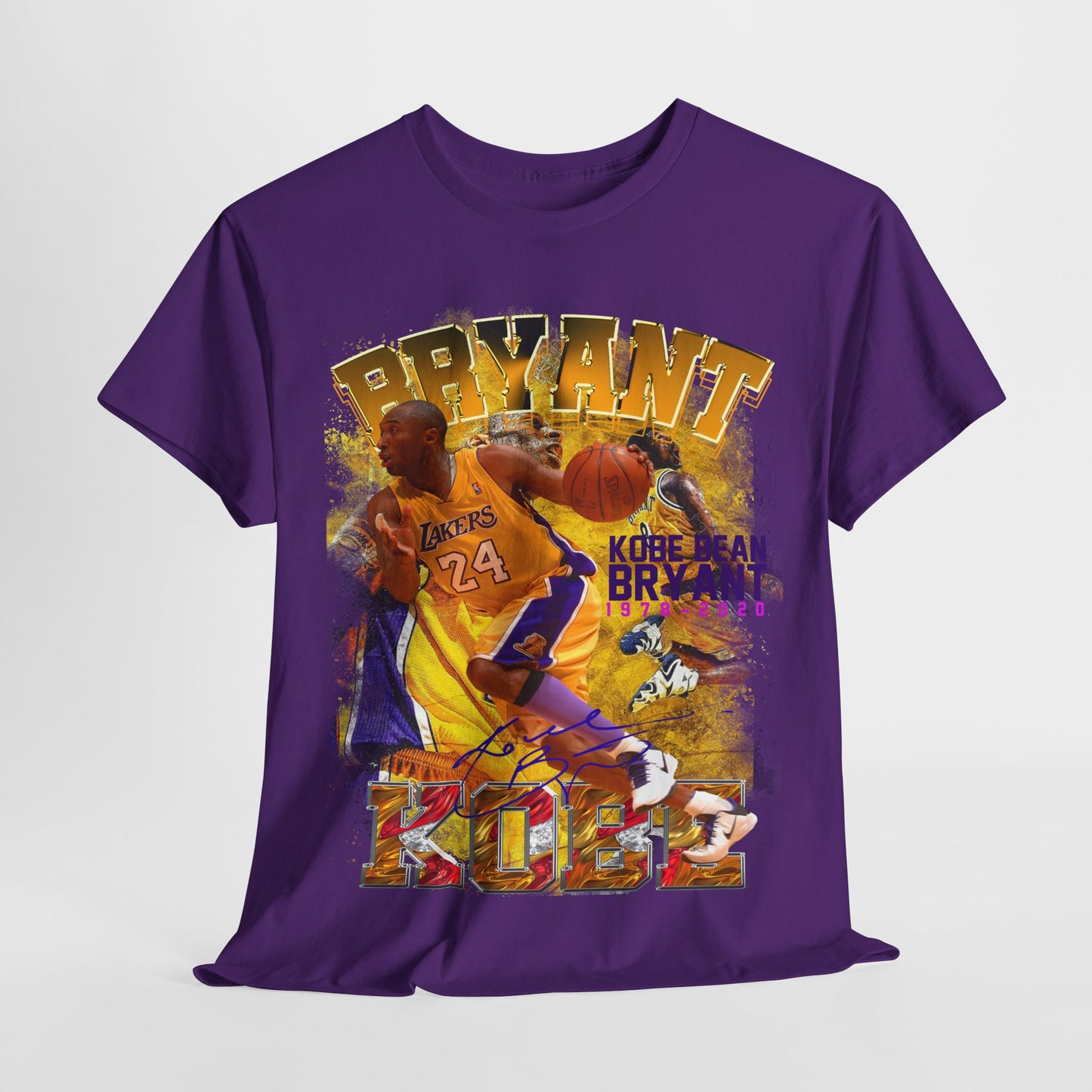 Kobe Basketball Sport 3 Unisex Heavy Cotton Tee